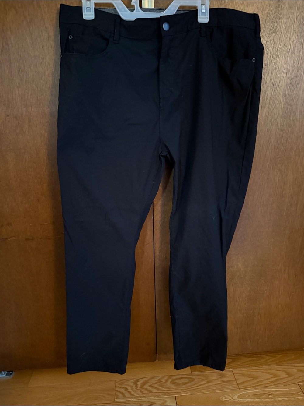 Member’s Mark Men's Black Slim Stretch Chinos